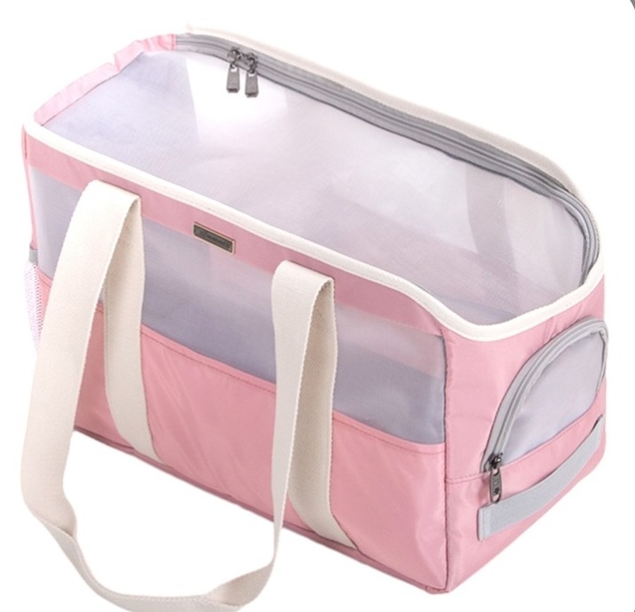 Low MOQ Pet Outing Bag,Portal Pet Cat Dog Carrier Purse,Summer Soft-Sided Carriers Bag for Small Puppy Medium Kitten