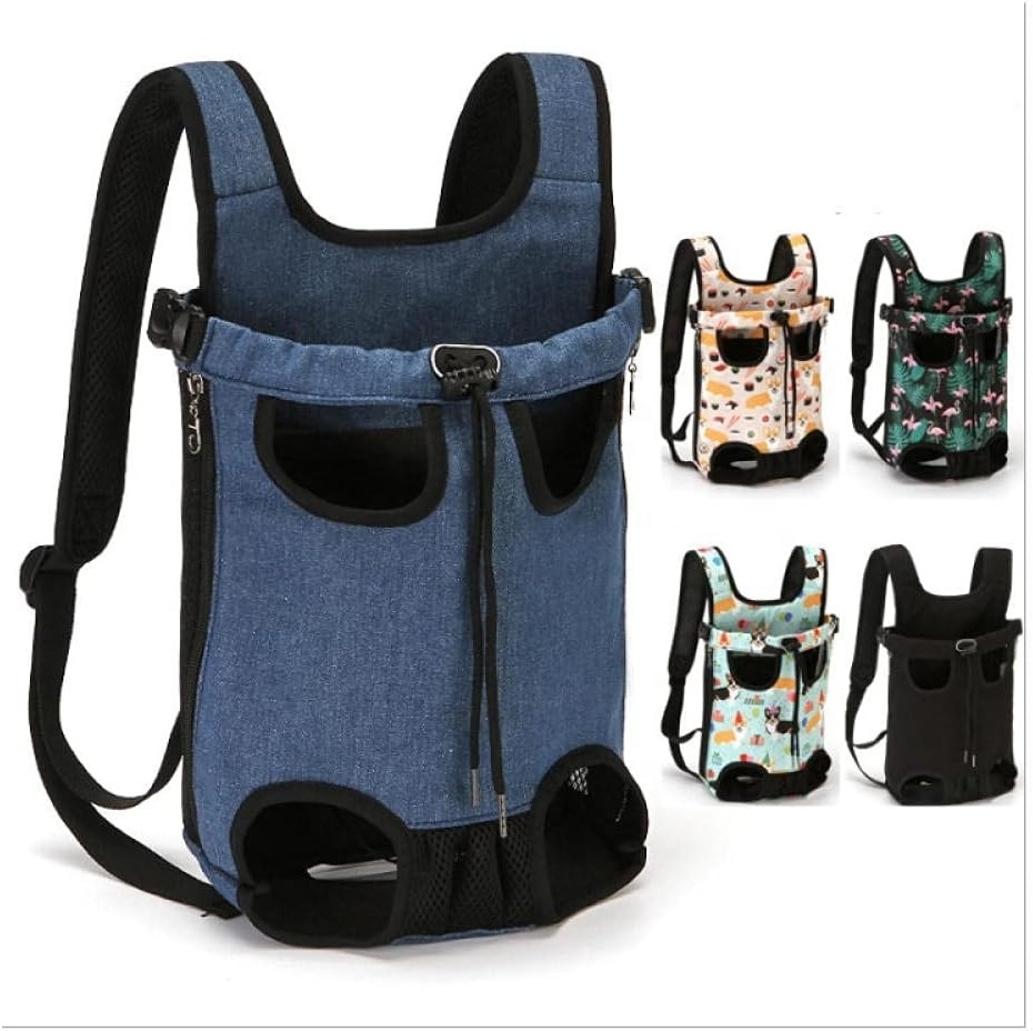 Low Moq Pet Carrier Backpack Legs Out,Portable Front Carrying Pet Travel Bag,Lightweight Backpack Carry Dog for Small Medium Dog