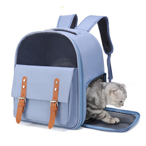 Cozy Pet Carrier Bag,portable Cat Carrier Backpack, Ventilated Mesh Backpacks Solid Cats Travel Bag for Cat & Small Dog Outdoor