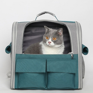 Customized Breathable Foldable Pet Carrier Bag,fat Cat Carrier Backpack,large Capacity Cat Bag for Outdoor Travel Backpacks