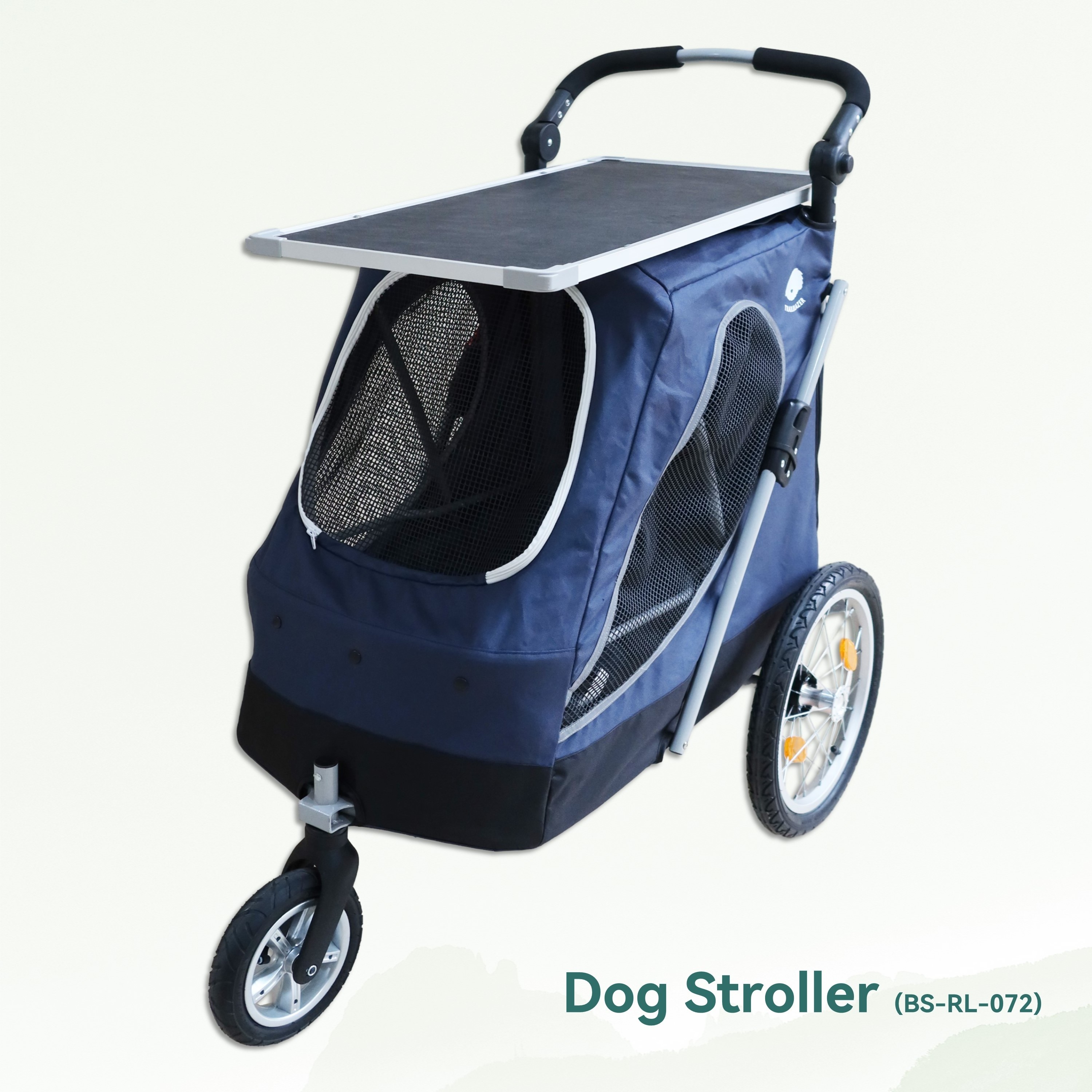 Pet Dog Stroller And Bike Pet Trailer for Small And Medium Dogs,Heavy-Duty Pet Strollers,Premium Dog Buggies with Rear Brake Sys