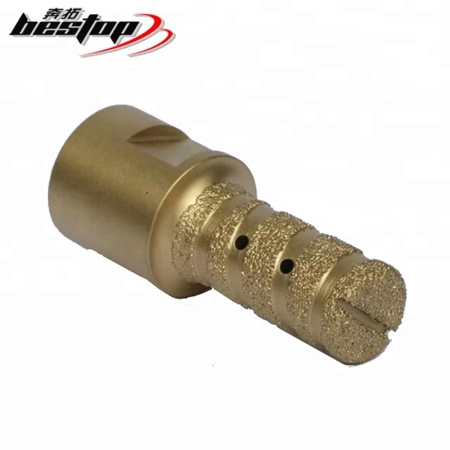 Vacuum Brazed Diamond Drilling Finger Milling Bit for Granite and Marble