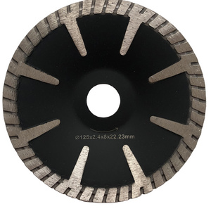 D125mm Concave Diamond Segment Cutting Blade for Granite