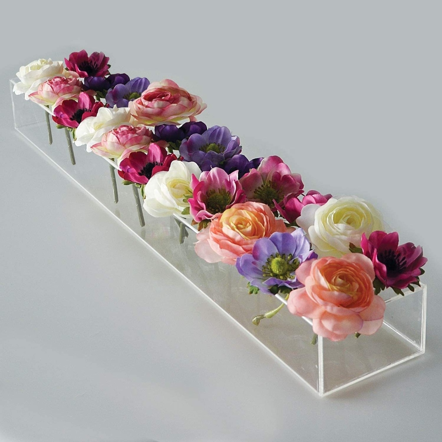 70cm Tall acrylic Candle Holder Stand Flower Vase