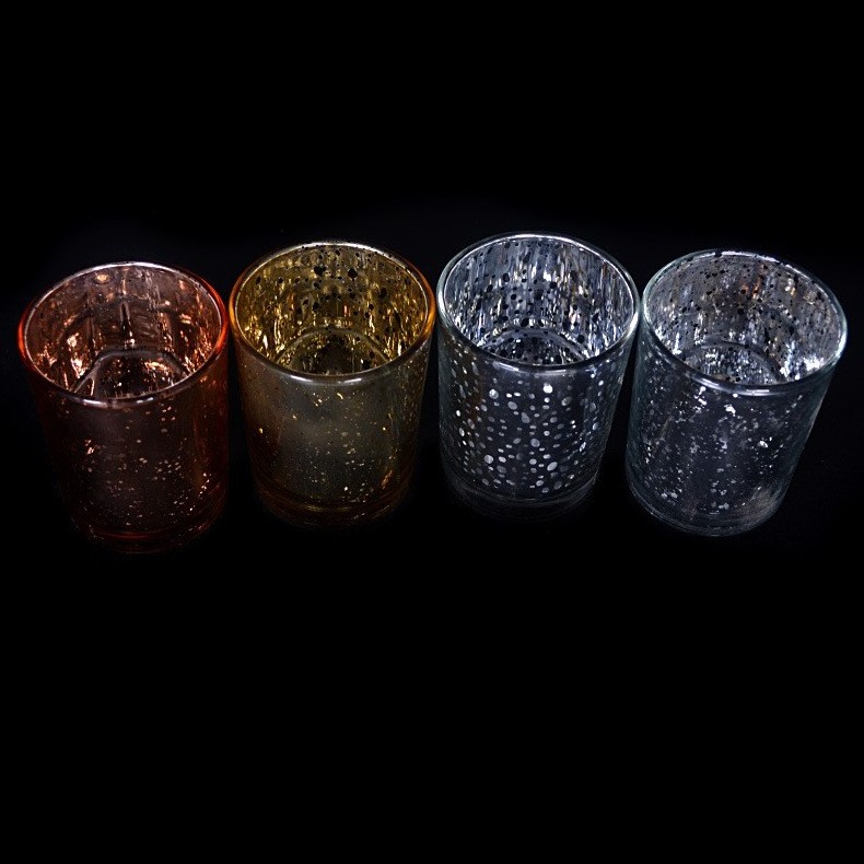 Mercury Glass Votive Candle Holders For Weddings and Parties