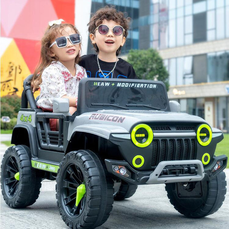 Hot Sales Ride on Car Kids Electric 12v Car Four-wheel off-road remote control toy car 2 Seat