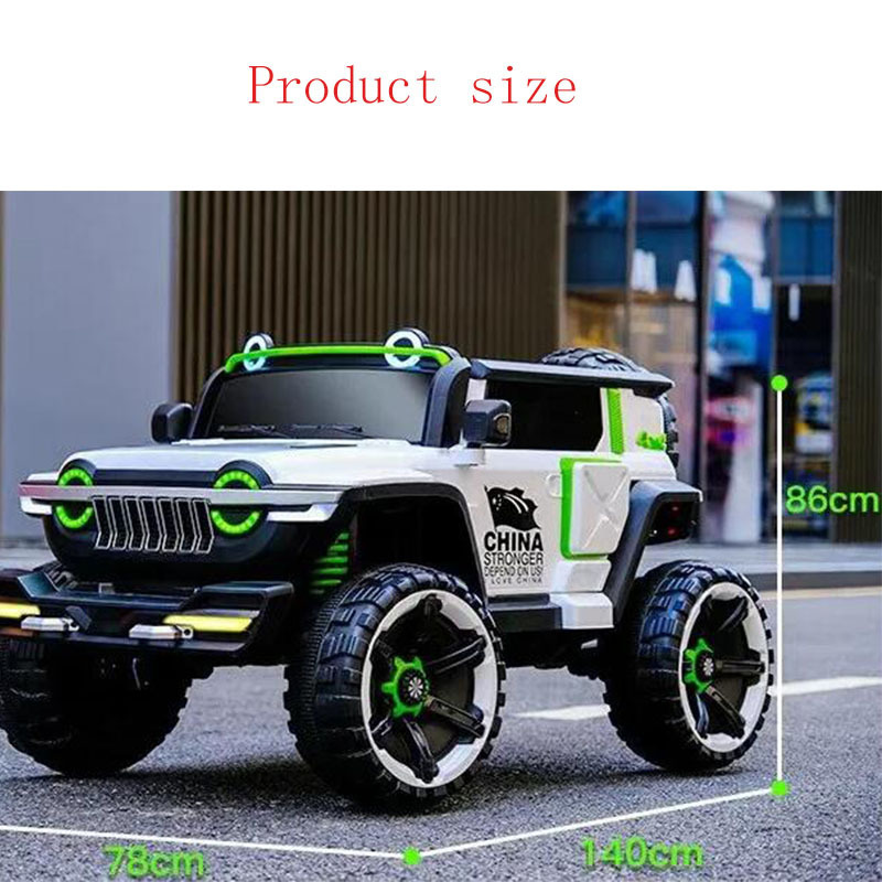 2.4 ghz remote control car  electric Battery Cars New Mini Sport Children Two Seat For Kids To Drive Toys Ride On Car