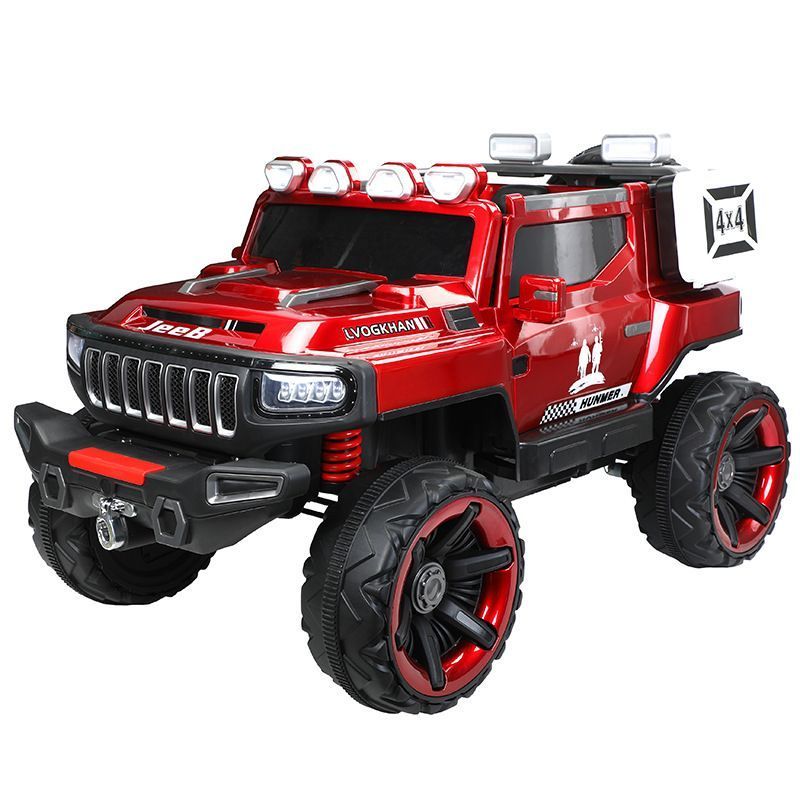 Factory wholesale Tank 500 children's electric four-wheel car drive off-road baby with remote control toy car Big Electric Car