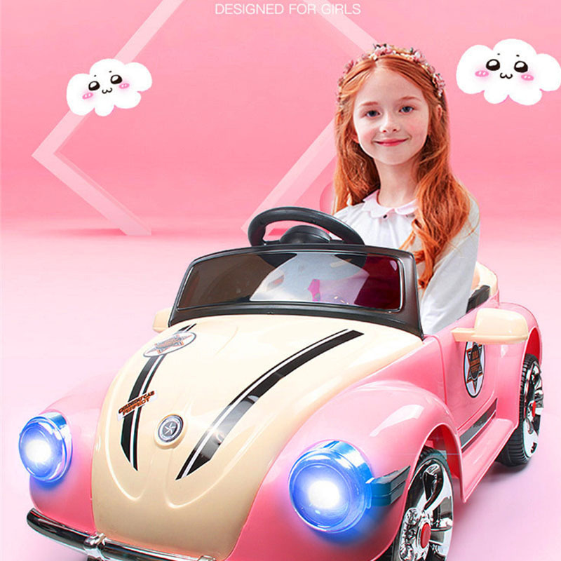 Hot Selling Child Electric Car Power Battery Kids Ride On Car Cute Girls like colorful toys  pink electric car 12v