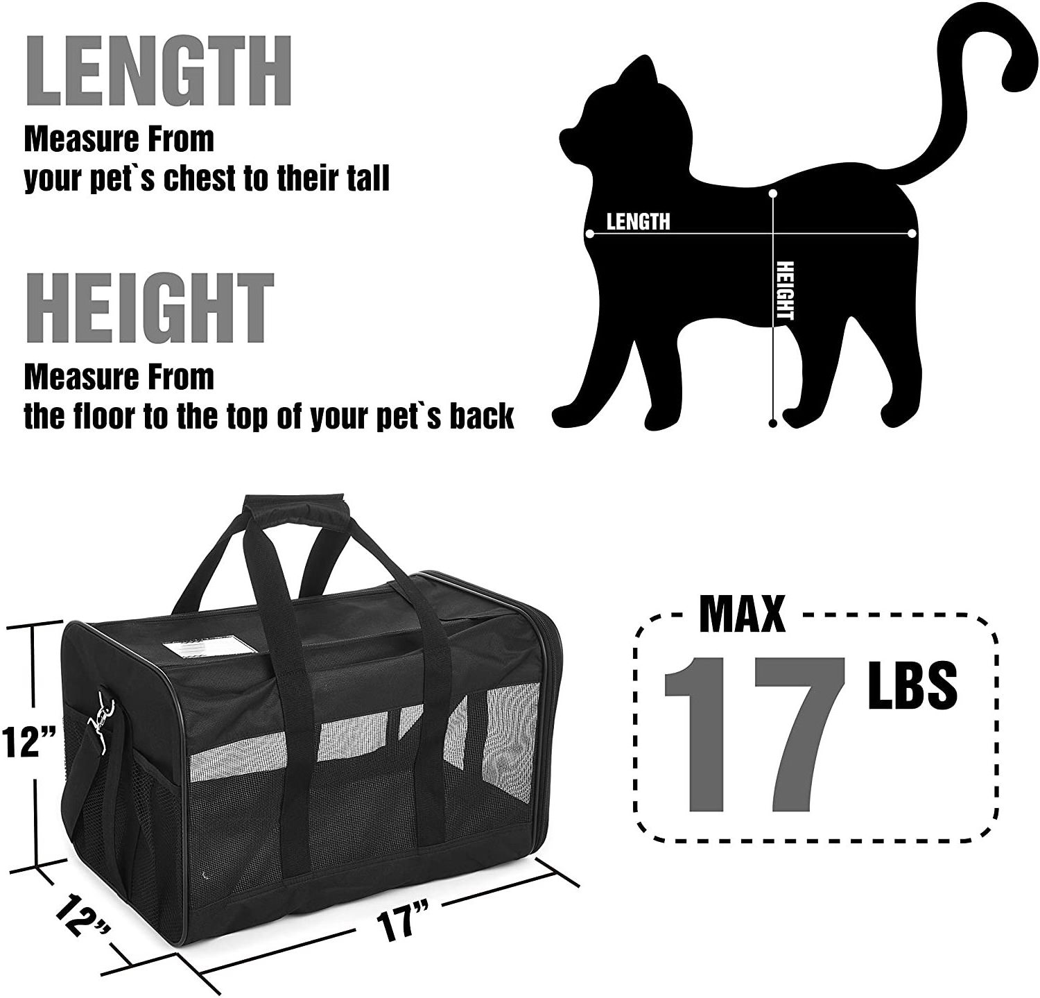 Mountain Land Hot Sale Pet Carrier Wholesale Custom Fashion Foldable Pet Carrier for Dog Cat High Quality