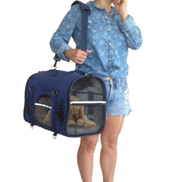 Airline approved Dog Carrier Backpack, Front Pack Pet Car Seat Crate Cat carriers Dog Soft-Sided Small Animal Carrier