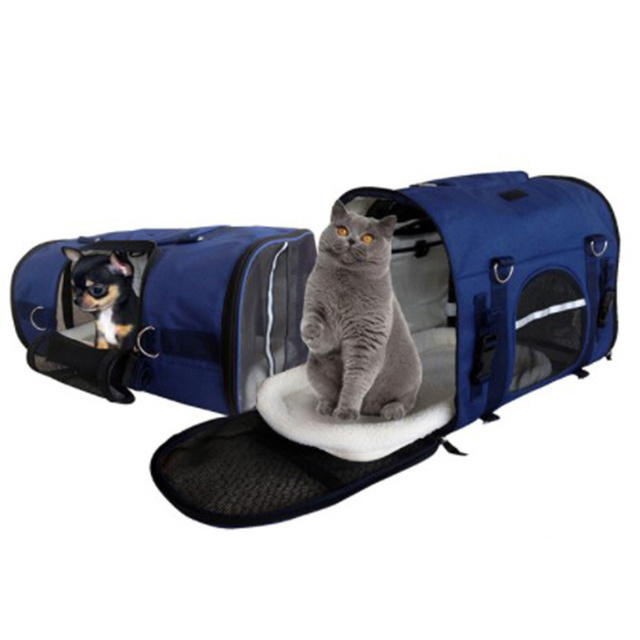 Airline approved Dog Carrier Backpack, Front Pack Pet Car Seat Crate Cat carriers Dog Soft-Sided Small Animal Carrier