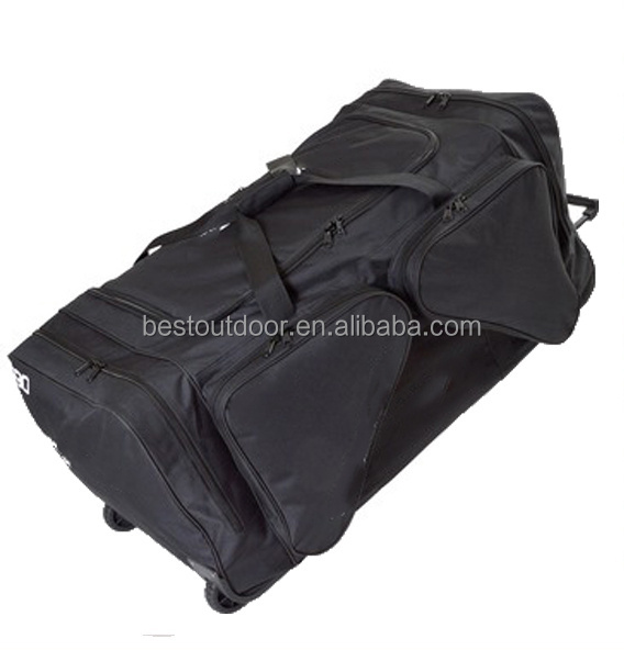 Waterproof 1000 Denier Polyester Ice hockey bag/Custom hockey equipment bag