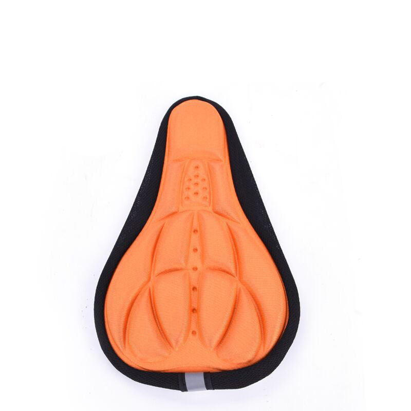 Mountain bike 3D cover bike cushion single thick silicone seat cushion soft seat cover bike cushion