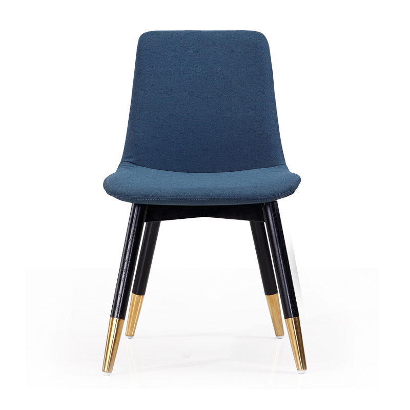 New arrival Beston home furniture Washable PU Cushion Seat Back, Mid Century wood Legs for Kitchen Dining Room Side Chair