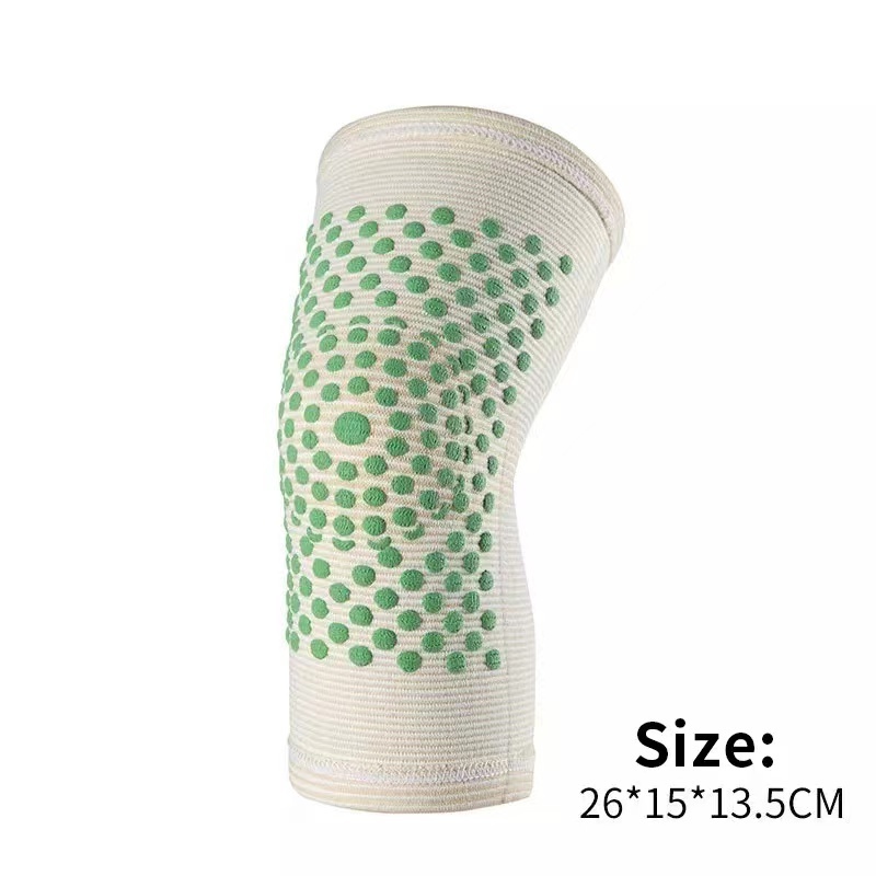 Custom Autumn and Winter Nylon Knee Pads Self-Heating Wormwood Knitted Compression Knee Joints for Medical & Motorcycle Usage