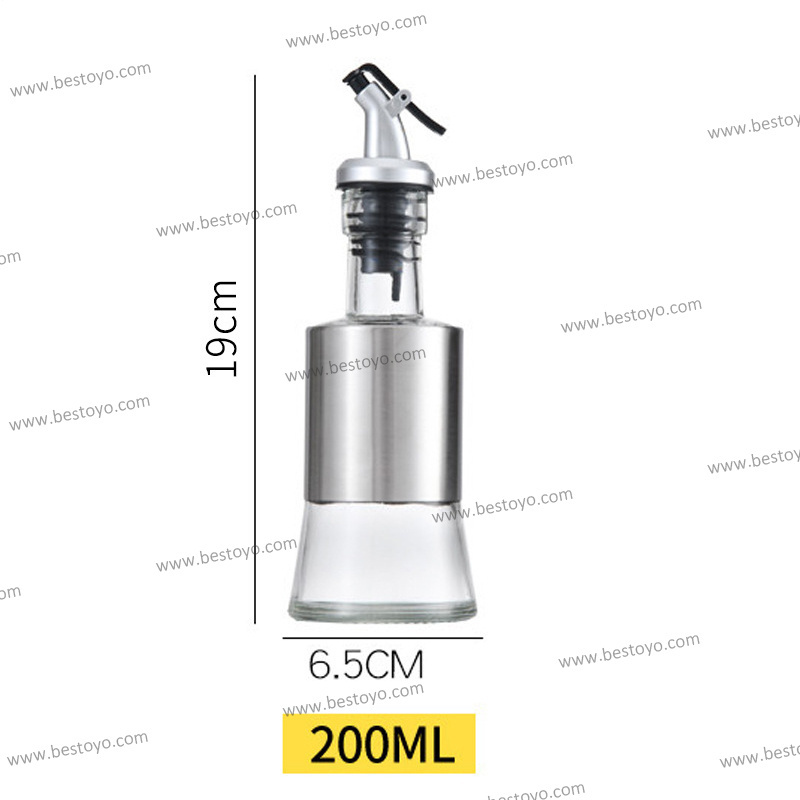 oil bottle for kitchen Stainless steel oil and vinegar set cooking oil bottles Vinegar Dispenser