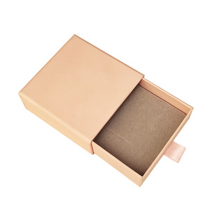 Custom made kraft unique slide out match drawer cardboard paper jewelry gift packaging box