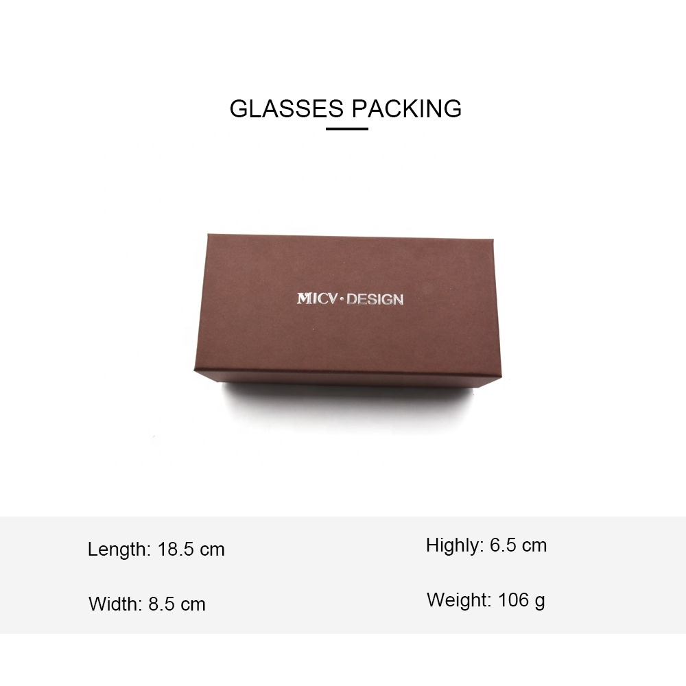 Bestpackaging Custom Logo Sunglasses case packing set luxury eyeglasses Case & Bag custom  Glasses case set