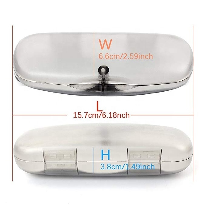 bestpackaging cheap price  clear eyeglasses case plastic glasses case hard box custom logo glasses packaging spectacle case