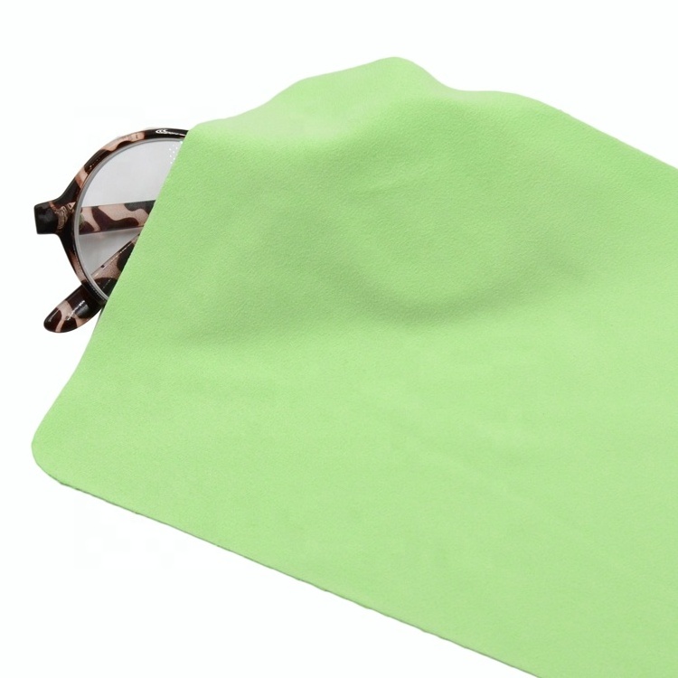 Bestpackaging Custom logo Microfiber eyeglass cleaning  cloth glasses lens Pad Computer Phone Screen Clean cloth