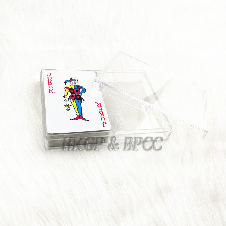 Custom Jumbo Index Plastic Playing Cards