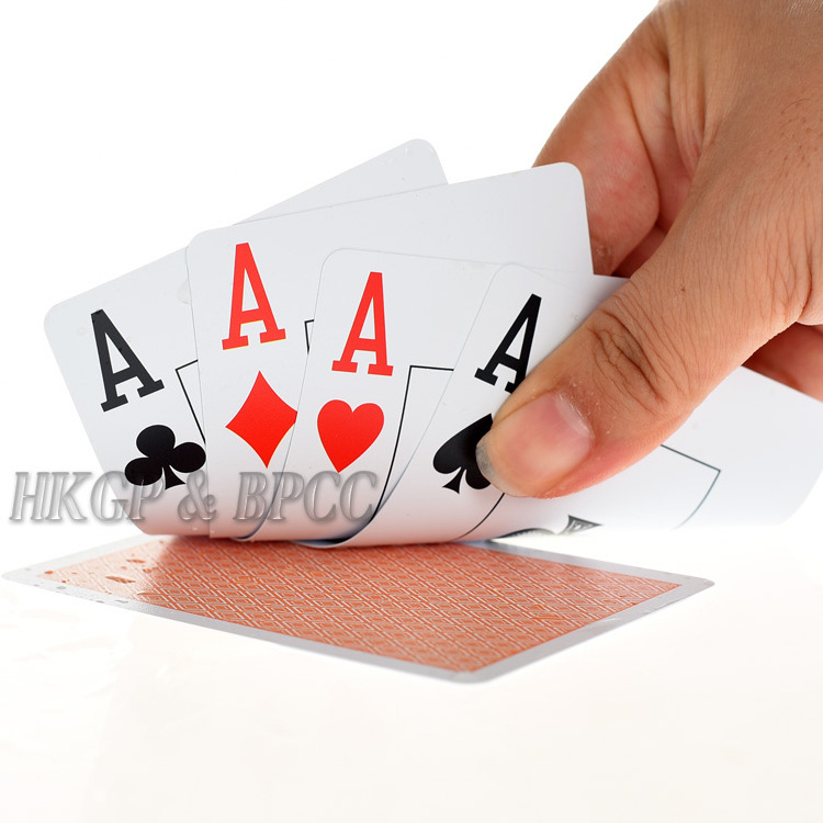 High Quality Jumbo Casino Poker Playing Cards Printing