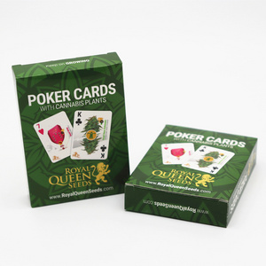 High Quality 300 Gsm Poker Tourist Souvenir Playing Cards Tuck Box