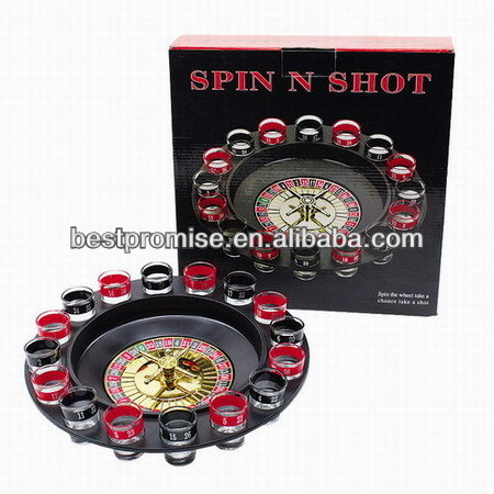 Russian Roulette Spins Blackjack Game KTV Roulette Game Blackjack Turntable drinking roulette set