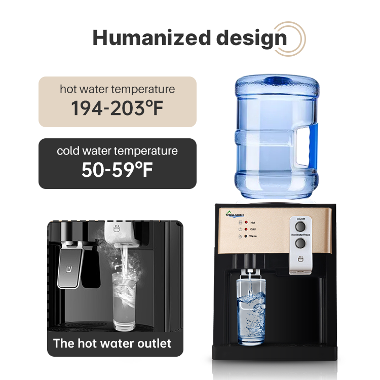 Countertop Instant Hot Water Maker Supply Different Temperature Water Top Loading Desktop Water Dispenser