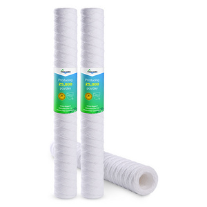 20 Inch For Reverse Osmosis System String Wound Polypropylene Filter Cartridge For Whole House Filter Systems