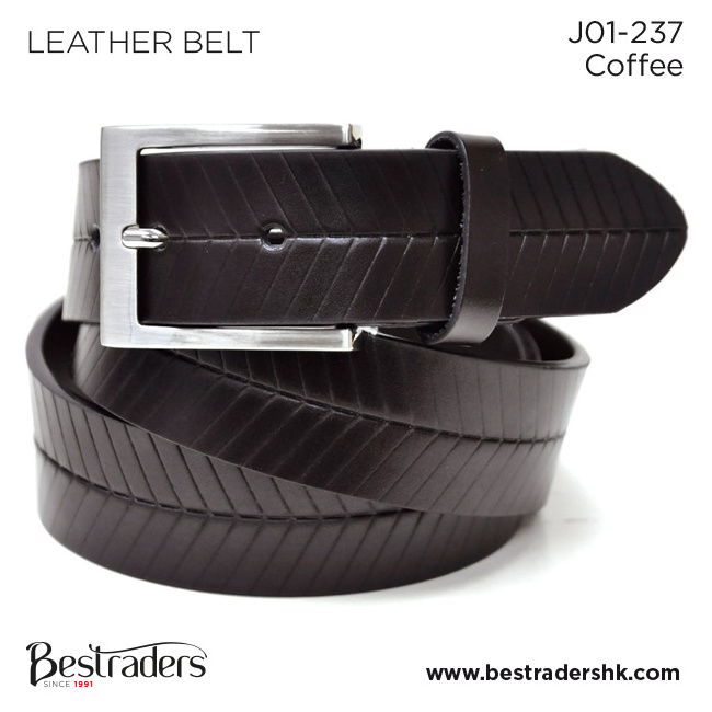 Amazing Sale on Exceptional Quality Custom Plain Buckle Brown Color Pure Leather Men Belt at Affordable Market Price