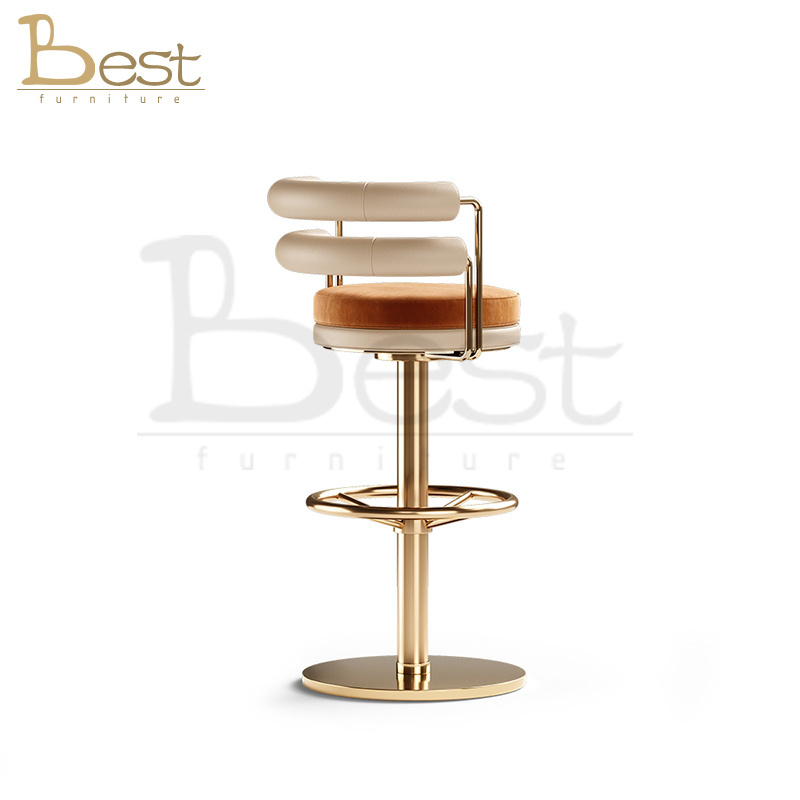 Top Quality Low Price Bar Chair Nordic Simplicity Height Adjustable Bar Stool for Home Dining Room Coffee Shop