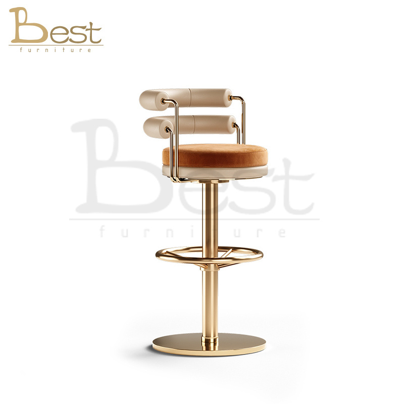 Top Quality Low Price Bar Chair Nordic Simplicity Height Adjustable Bar Stool for Home Dining Room Coffee Shop