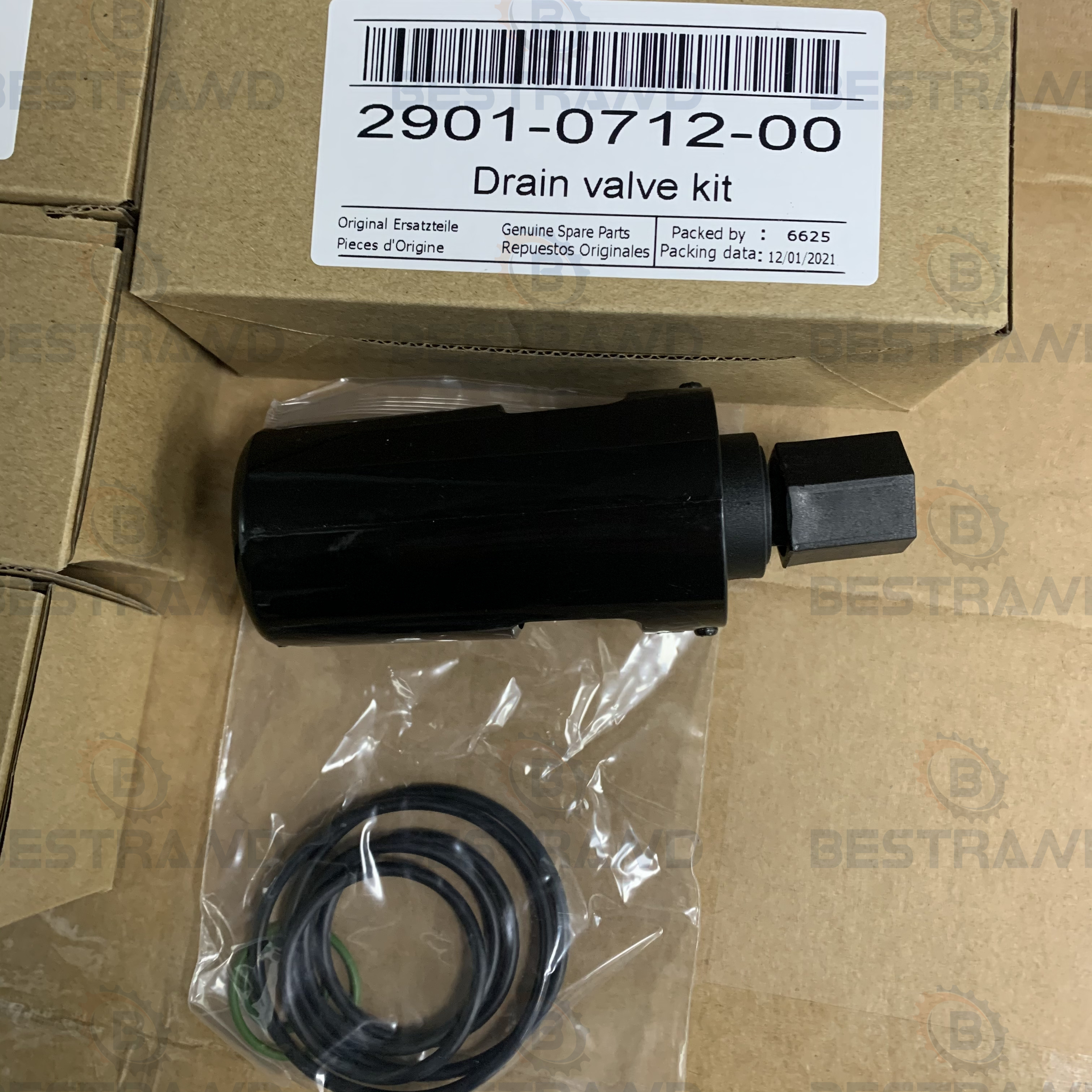 Drain valve kit2901071200 for Atlas Copco Screw Air Compressor Spare parts