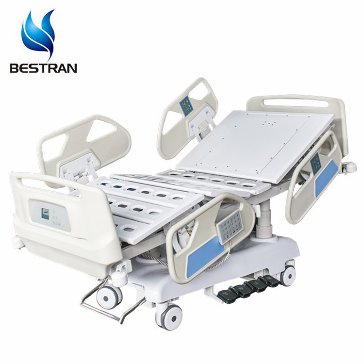 BT-AE031 7 Function Electric Hospital Patient Bed Tilt Function Weighing System Medical Home Care Bed price