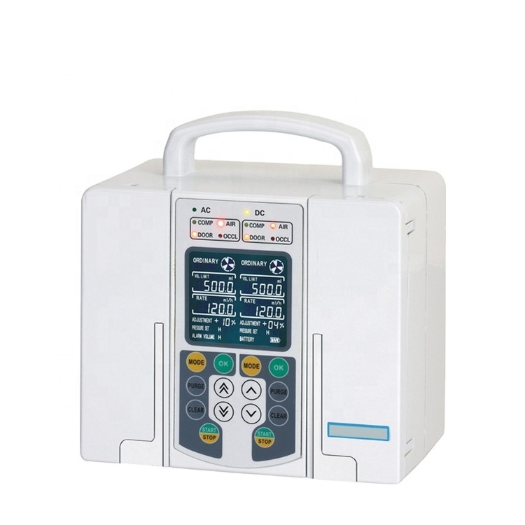 BT-IP120 Hospital portable infusion pump double channel multi channel infusion pump dual channel infusion syringe pump