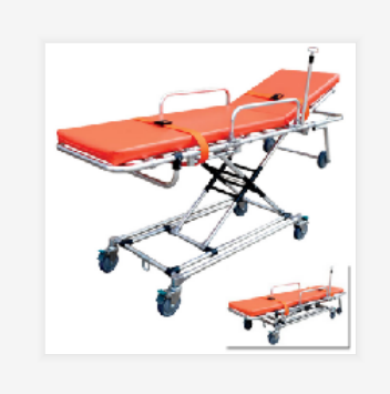 BT-TA015 durable safe non-magnetic comfortable convenient adjustable rescue patients medical hospital emergency stretcher bed