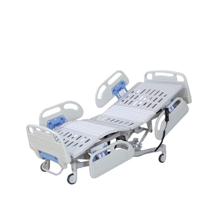 BT-AE011 China medical patient clinic nursing care 5 function electric automatic transfer sand cheap icu bed for hospital sale