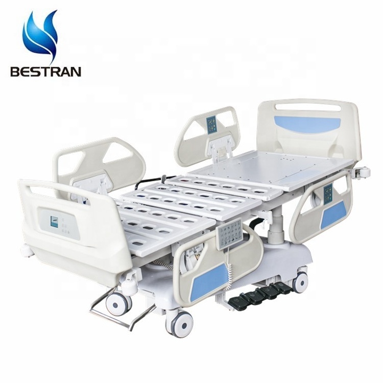 BT-AE031 7 Function Electric Hospital Patient Bed Tilt Function Weighing System Medical Home Care Bed price