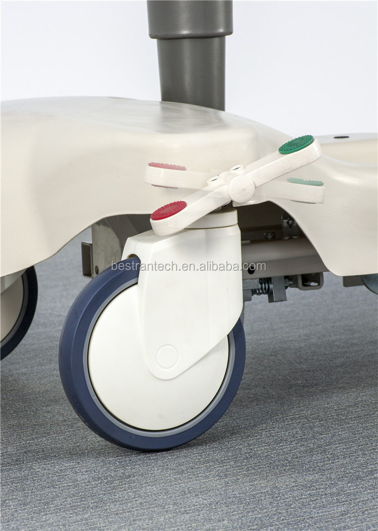 BT-TR033 2 Hospital Multi Function Hydraulic Transfer Stretcher Cart mobile medical patient transport trolley price