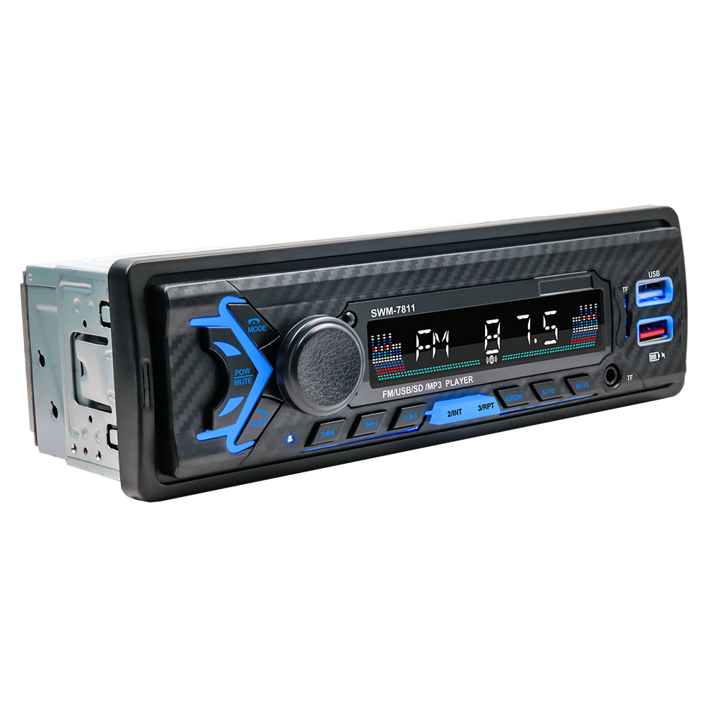 Universal car stereo single 1 din car radio mp3 player with steering wheel remote control FM SD AUX BT car radio