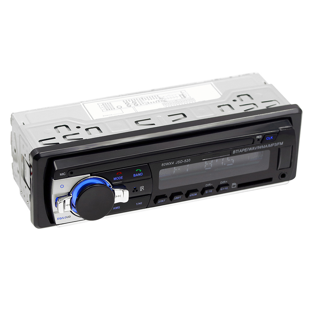 Car Radio Autoradio 1 Din SD MP3 Player JSD 520 car stereo FM Aux Input Receiver SD USB