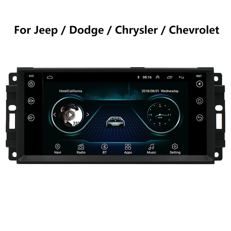 7 inch Android car radio dvd player For Jeep Cherokee Compass Commander Wrangler 300C Dodge Caliber Liberty 2009 2008 2010 2011