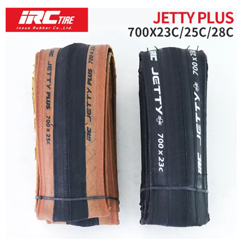 IRC JETTY 700x23/25/28C folding retro yellow edge 700C  road bike tire