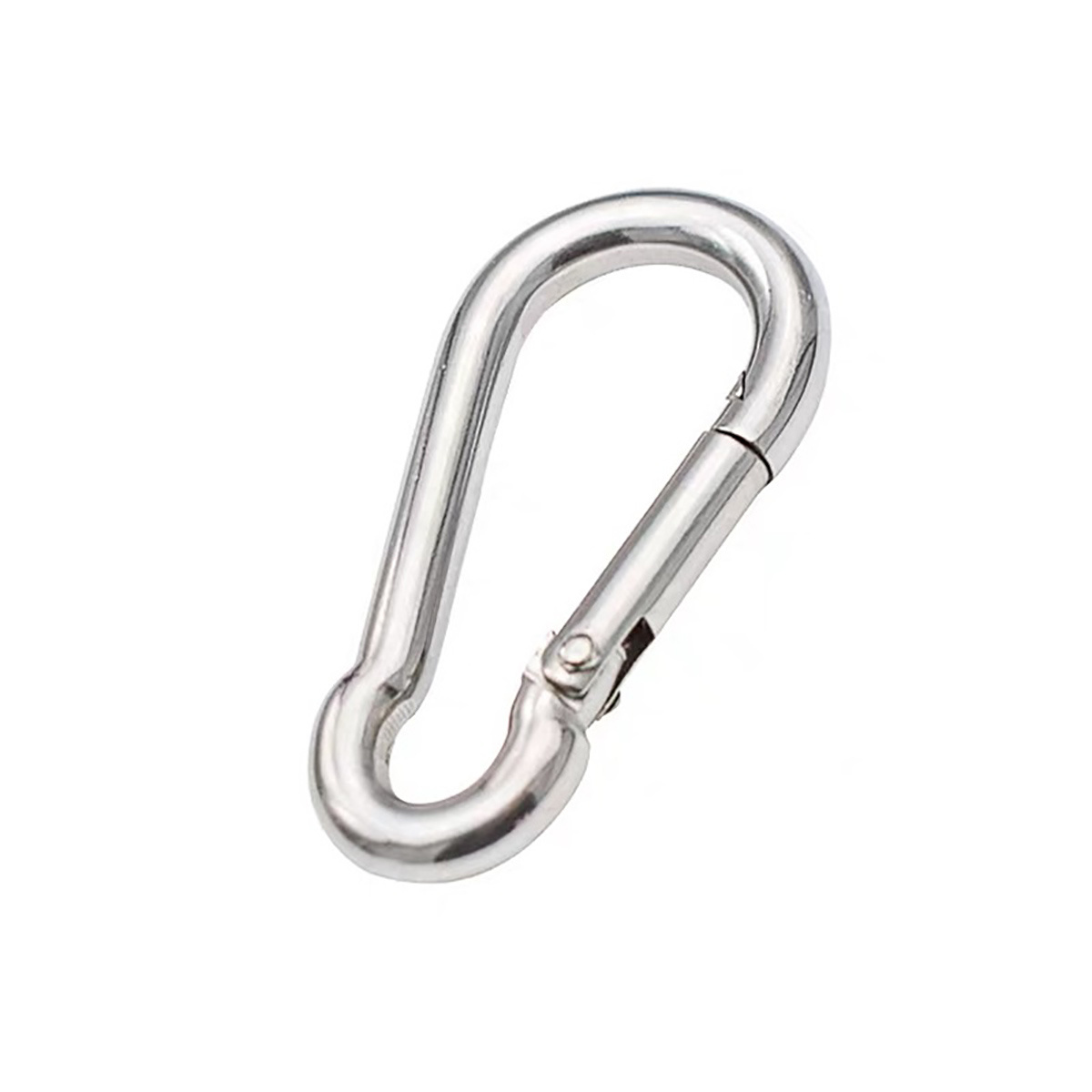 DIN5299 Stainless Steel Carabiner Hook Carbine Metal Spring Buckle Key Ring carabine Heavy Duty For Camping Hiking 304 Snap Hook