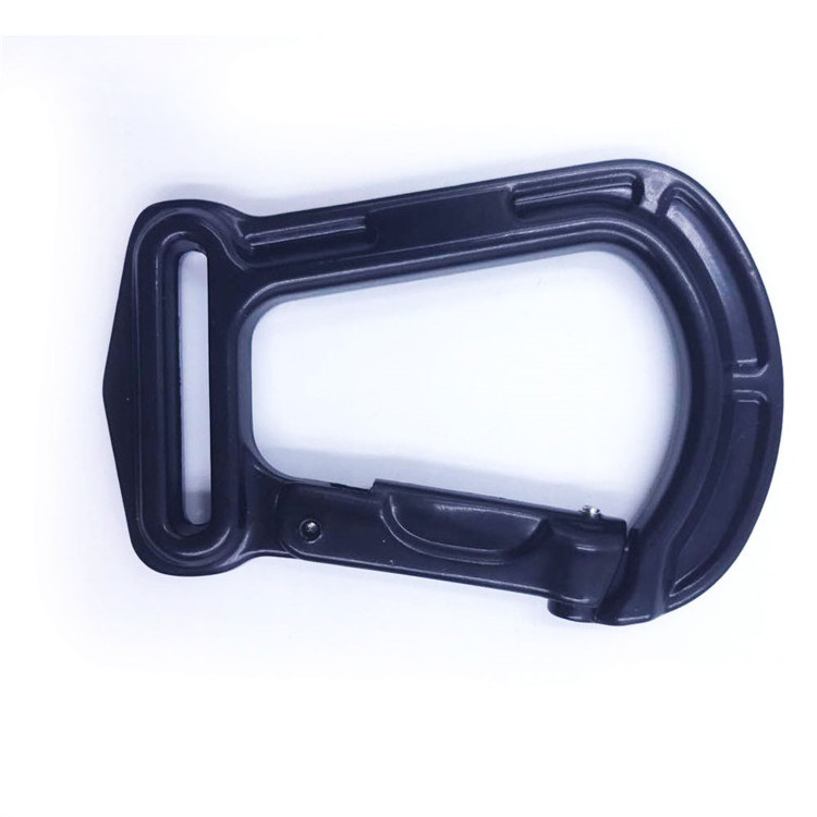 BT-WD09 Rotating Carabiner Hook Zinc Alloy Swivel Screw Gate Locking Gymnastic Rings With Carabiners Yoga Hanging Hook