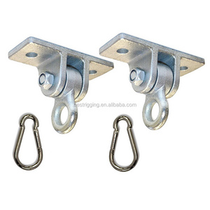 BT-090802 2 Heavy Duty Hangers for Wooden Sets Playground Porch Indoor Outdoor Swing Snap Hooks Accessories