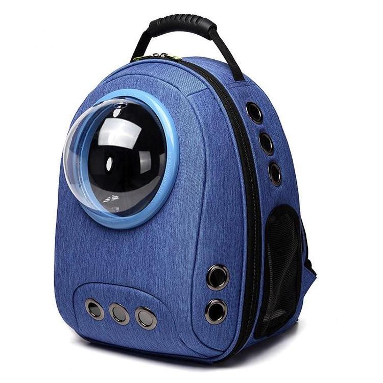 Portable Cat Backpack Breathable Dog Bag Travel Bag Space Cover Going Out Cat Dog Backpack