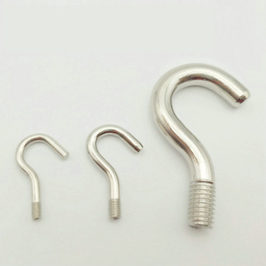 Steel  Metric Threaded Hardware Eye Bolt Eyebolt Screw in Spiral Hanger C Cup Hook